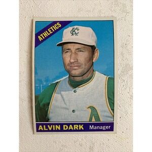 Alvin Dark 1966 Topps Kansas City A's #433